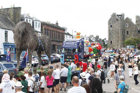 Kirkcudbright Parade August 2025 